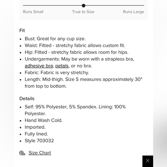 Lulu’s Black Strapless Mini Dress - Picture 9 of 9